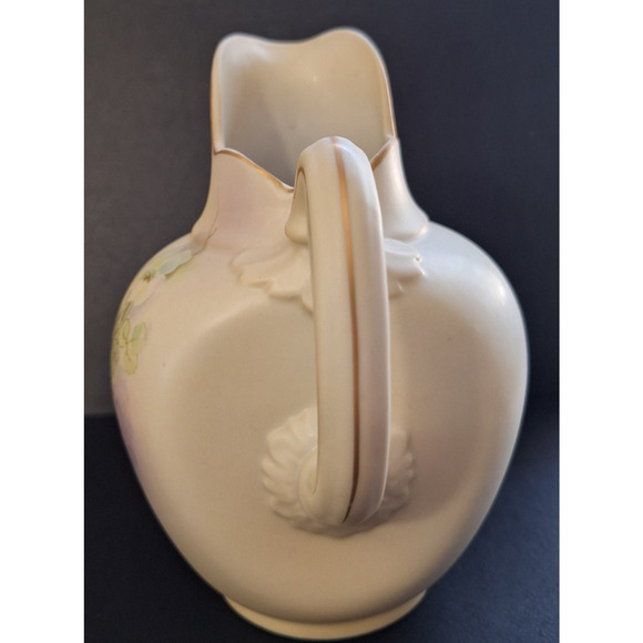 Andrea By Sadek Porcelain Pastel Floral Design Pitcher 6.5" #7569 - Picture 4 of 7